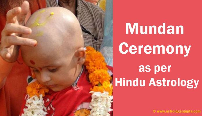 Baby Mundan / Tonsuring Ceremony as per Hindu Astrology - Mundan Sanskar procedure